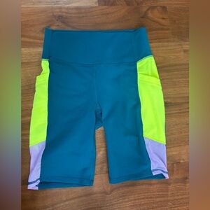 Fabletics Mila High Waisted Pocket Bike Shorts